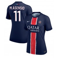 Camisa de Futebol Paris Saint-Germain Marco Asensio #11 Equipamento Principal Mulheres 2024-25 Manga Curta